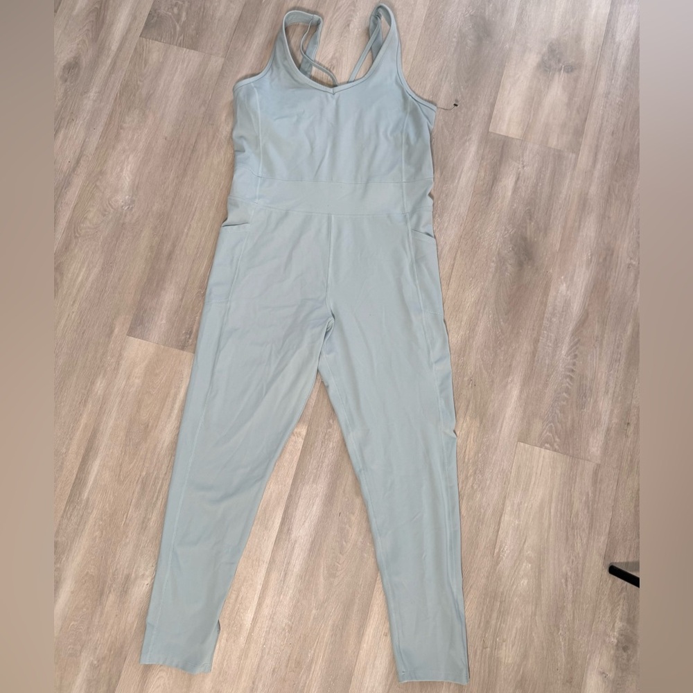 Calvin Klein Women's Light Blue Jumpsuit performance